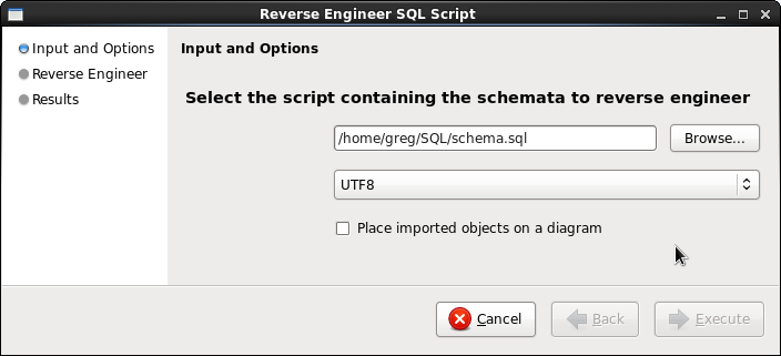 Reverse Engineer SQL