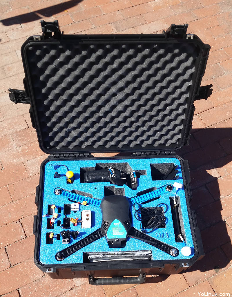 Drone travel case
