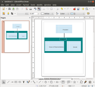 Libre Office Draw: Linux drawing, charting and sketching program